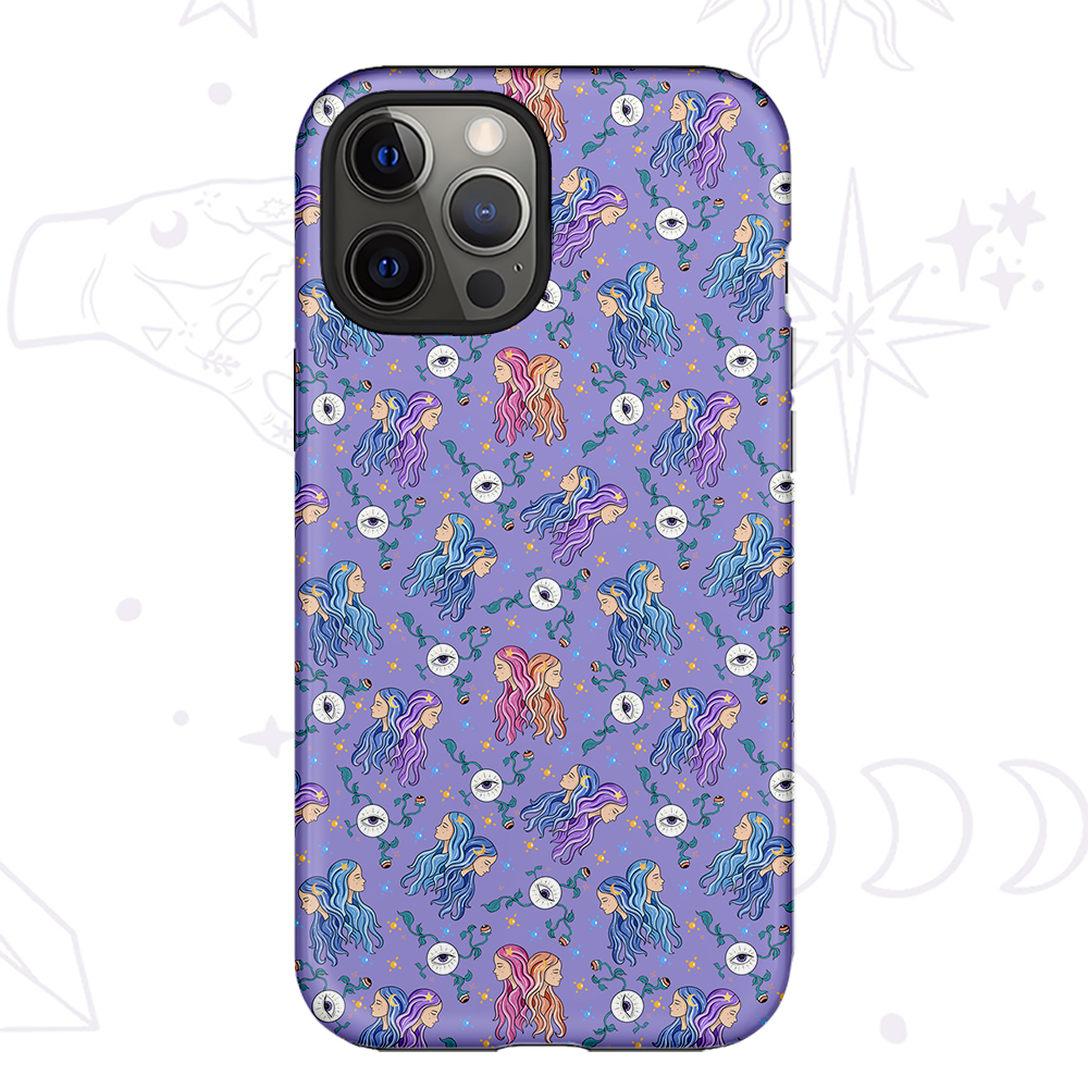 Purplehecate Gemini Spirit Zodiac Phone Case