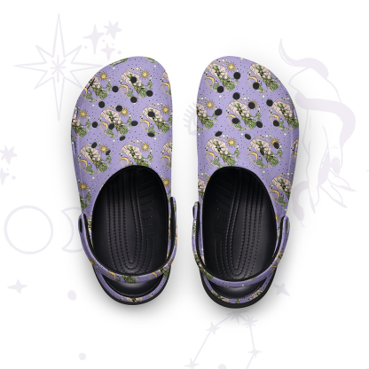 Purplehecate Go Sage Yourself Rubber Clogs