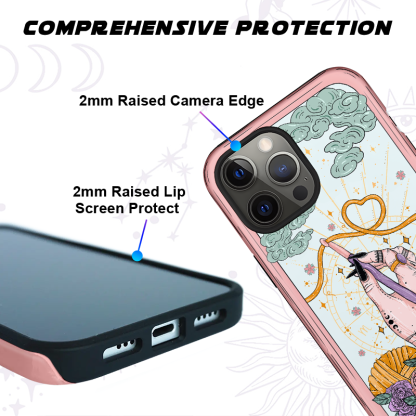 Purplehecate The Crochet Artist Tarot Card Phone Case