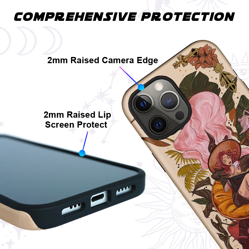 Purplehecate The Reader Phone Case