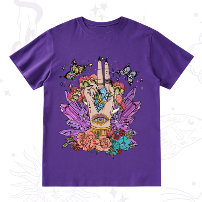 Purplehecate Mystic Crystal Divination T-Shirt