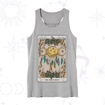 Purplehecate The Triple Moon Tarot Card Tank