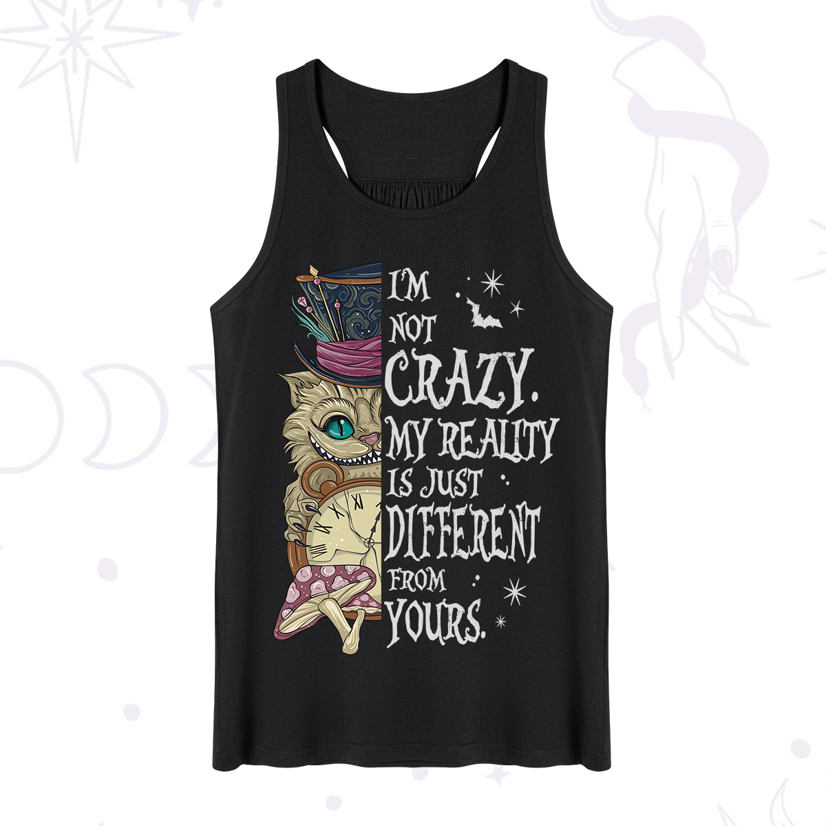Purplehecate I'm Not Crazy My Reality Is Just Different From Yours Tank