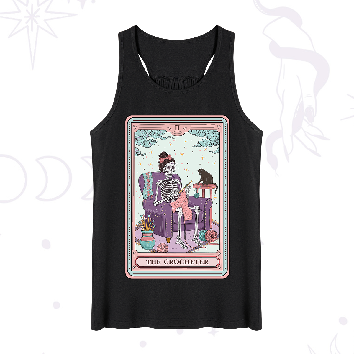 Purplehecate The Crocheter Tarot Tank