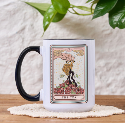 Purplehecate The Tea Food Tarot Mug
