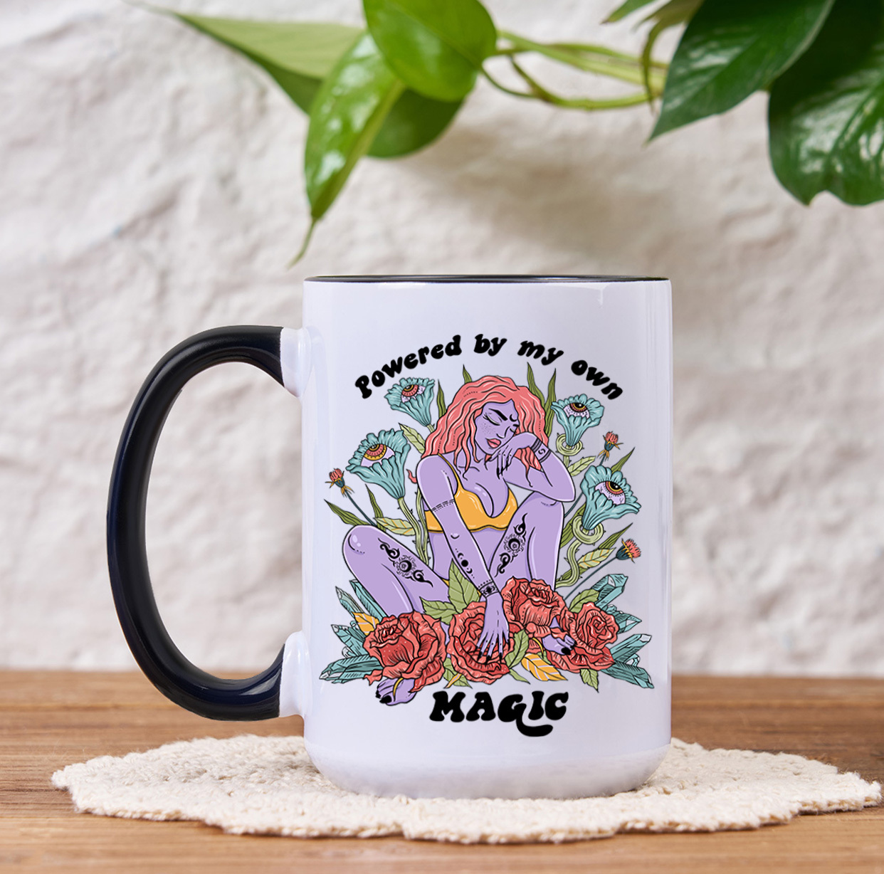 Purplehecate Powered By My Own Magic Mug