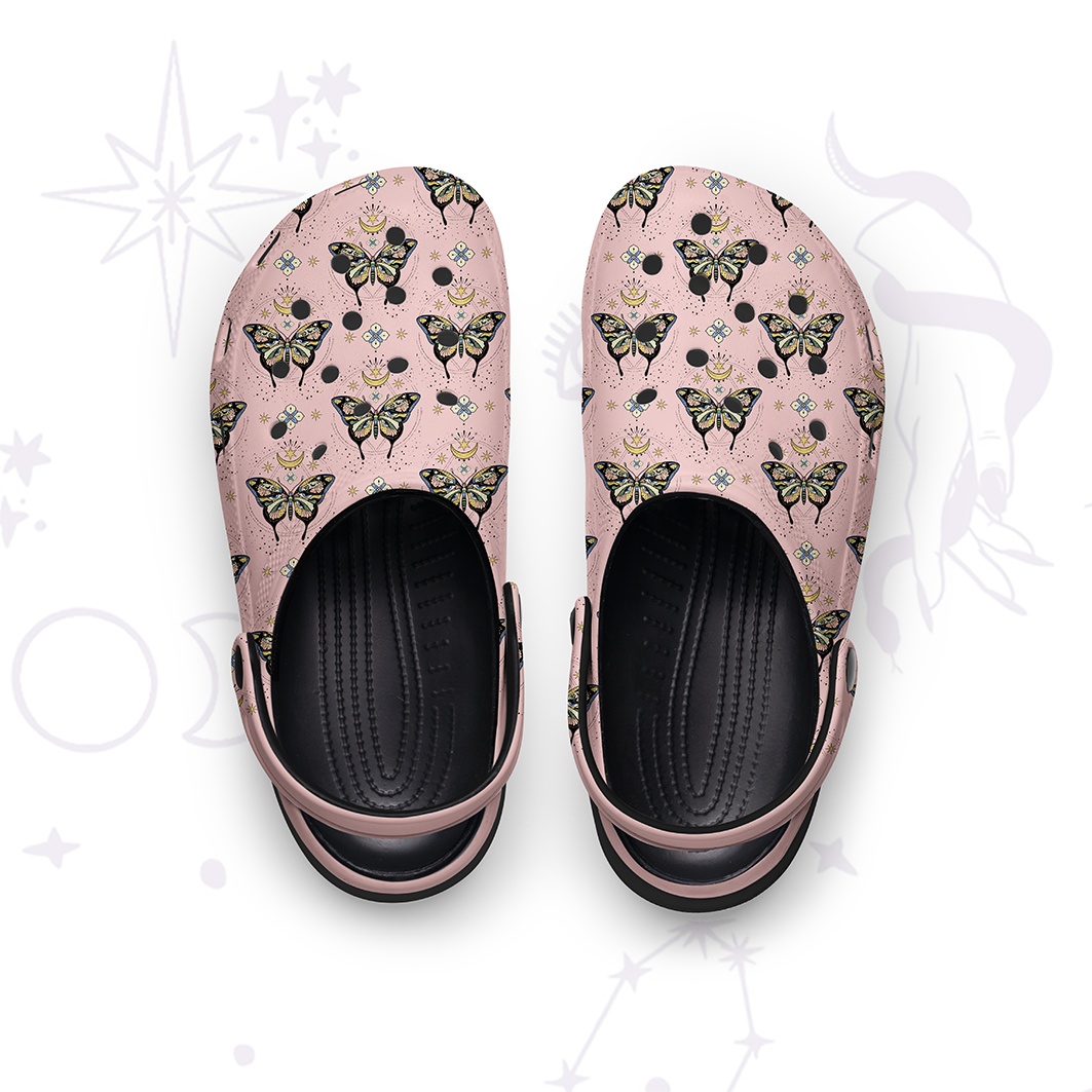 Purplehecate I Am Opening Rubber Clogs