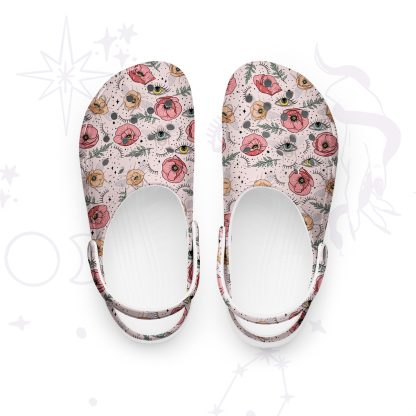 Purplehecate The Bee's Knees Rubber Clogs