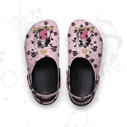 Purplehecate The Team Trash Opossum Tarot Rubber Clogs