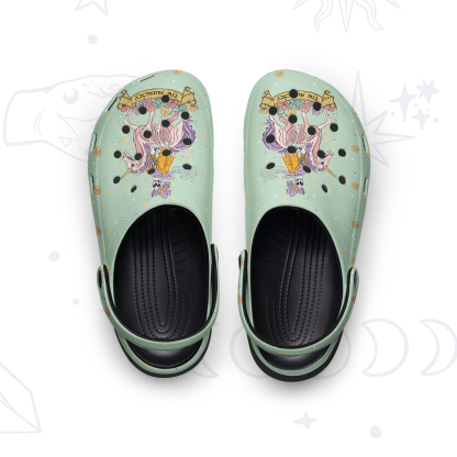 Purplehecate The Audacity Tarot Card Rubber Clogs