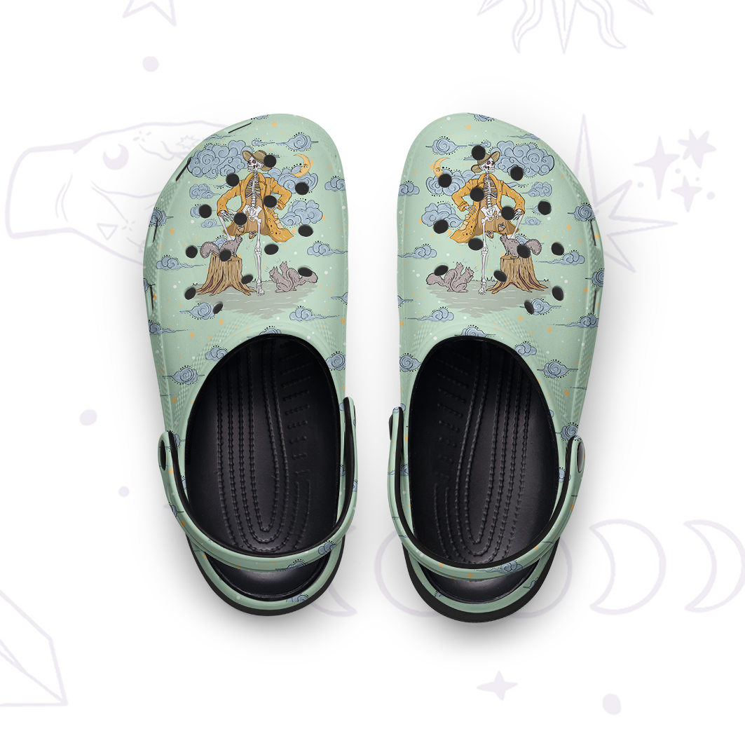 Purplehecate The Two Of Deez Tarot Rubber Clogs