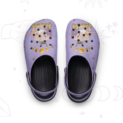 Purplehecate The Dog Mom Tarot Rubber Clogs