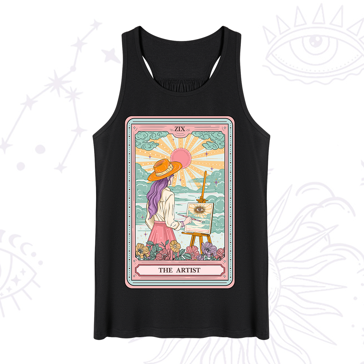 Purplehecate The Artist Tarot Tank
