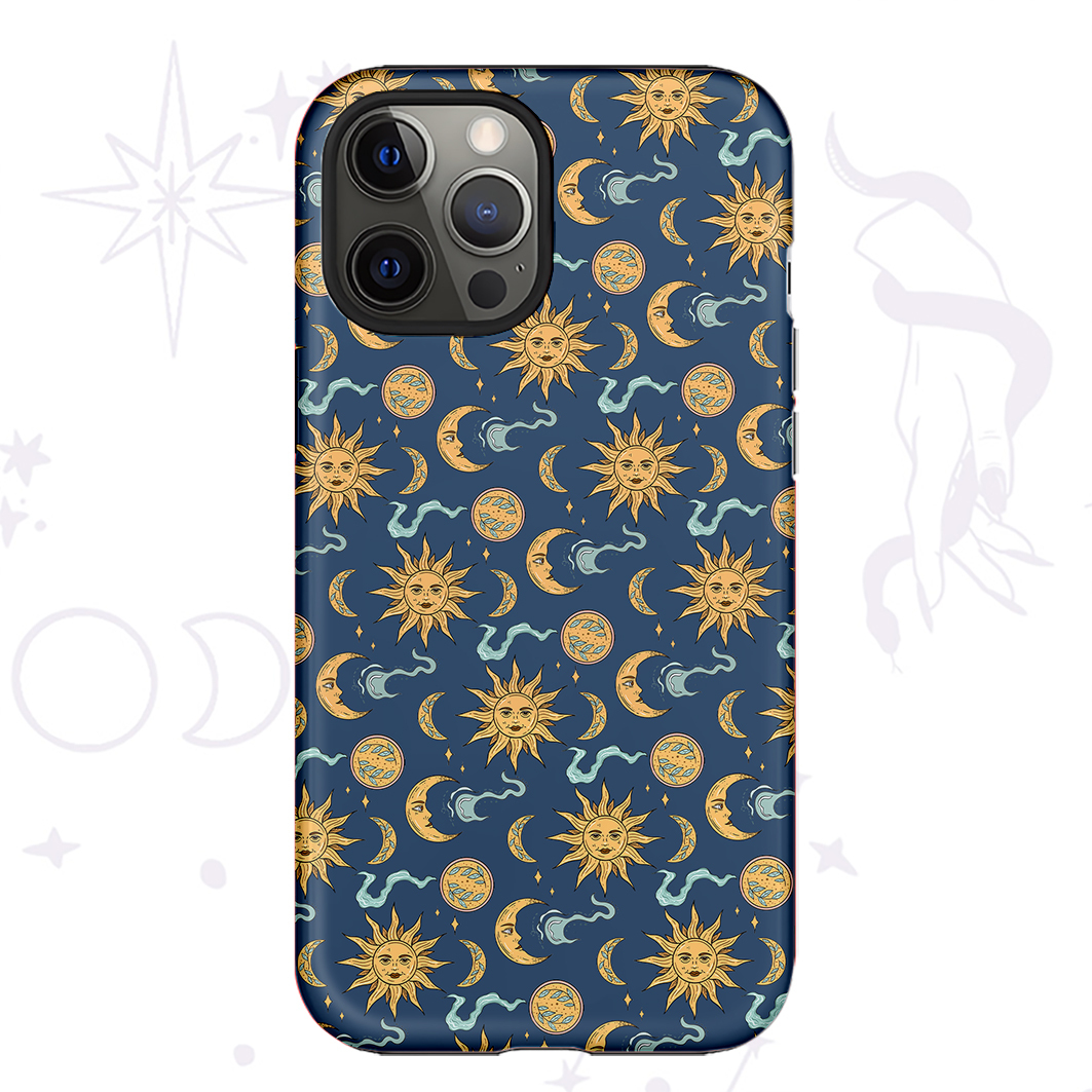 Purplehecate Magic of Sun and Moon Phone Case