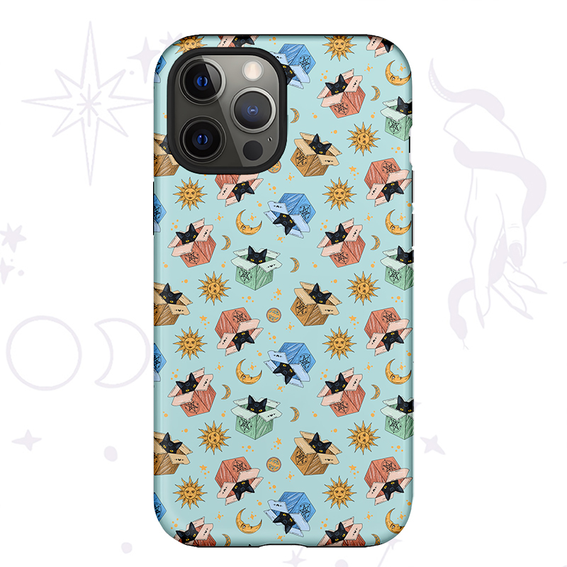 Purplehecate Magical Black Cat Phone Case