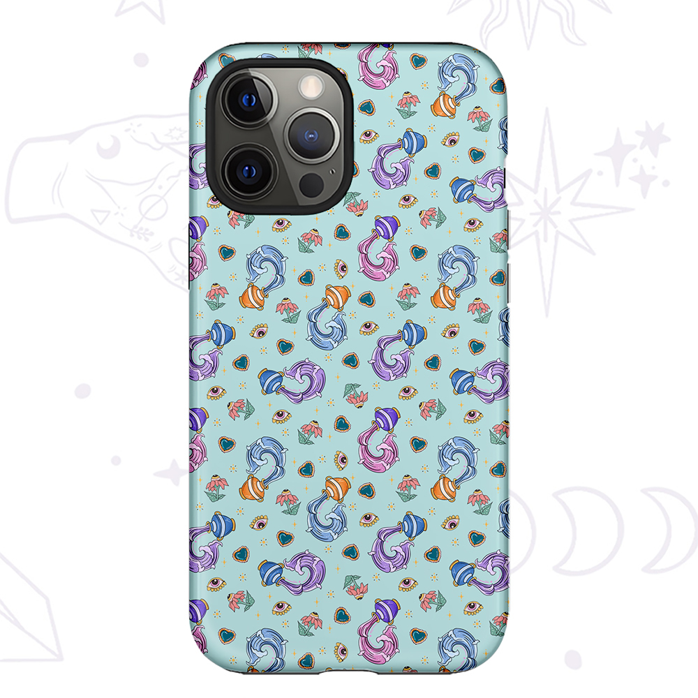 Purplehecate Aquarius Spirit Zodiac Phone Case