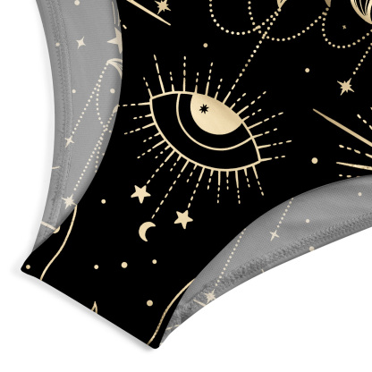 Purplehecate Solar Oracle One-Piece Swimsuit