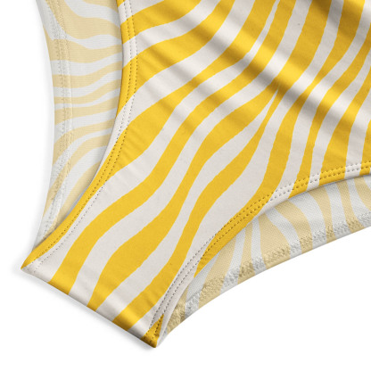 Purplehecate Radiance of the Sun One-Piece Swimsuit