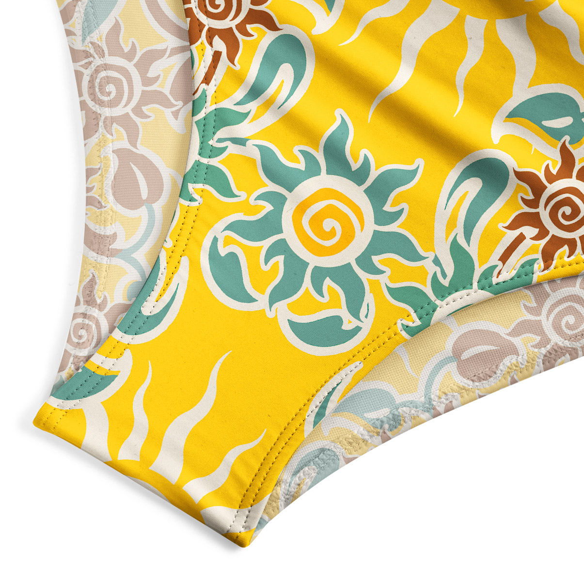 Purplehecate Solar Whispers Witch One-Piece Swimsuit