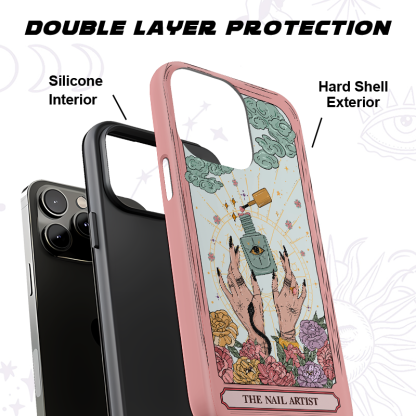 Purplehecate The Nail Artist Life Tarot Phone Case