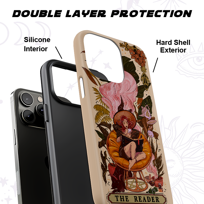 Purplehecate The Reader Phone Case
