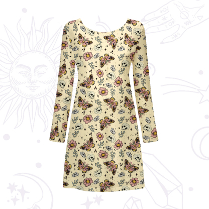 Purplehecate The Endings Won't End You Beachwear Cover-Up Dress