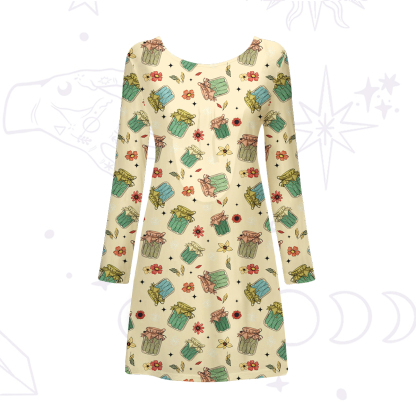 Purplehecate The Pickles Beachwear Cover-Up Dress