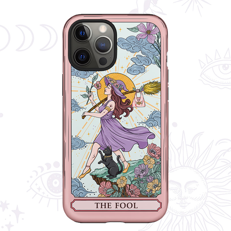 Purplehecate The Witchling Fool Tarot Phone Case