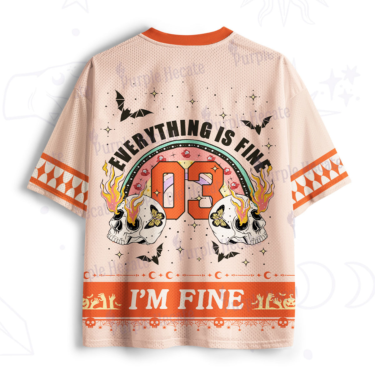 Purplehecate Everything Is Fine Mesh Jersey