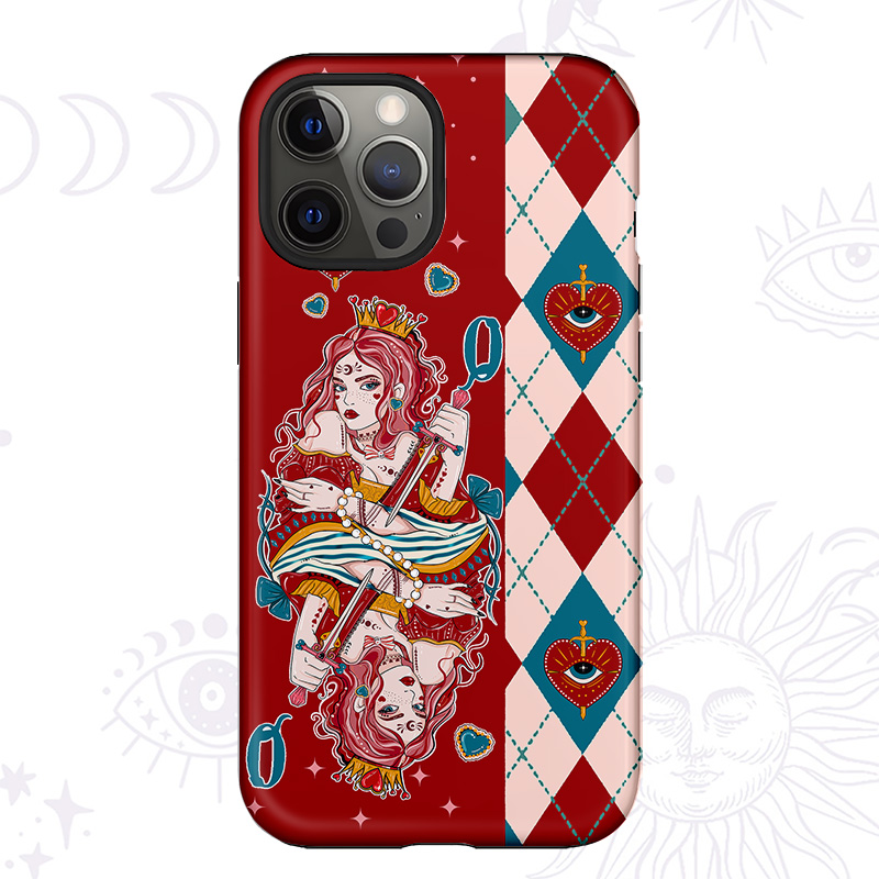 Purplehecate Queen of Hearts Phone Case
