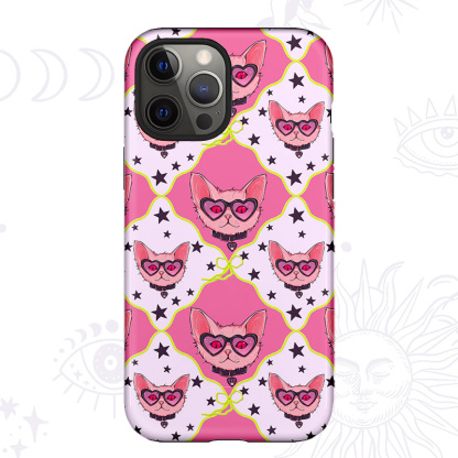 Purplehecate Slightly Wicked Cat Phone Case