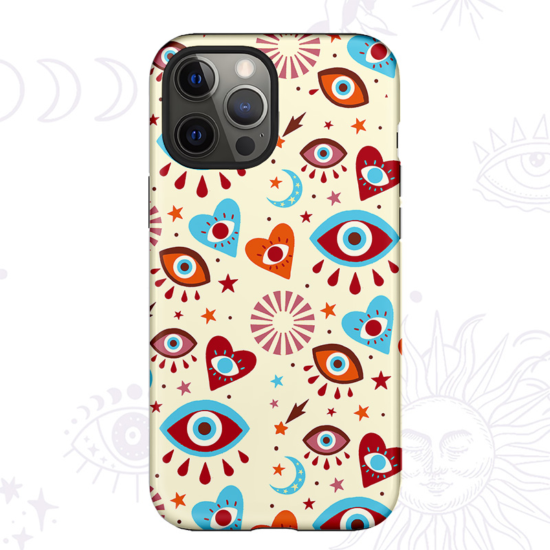 Purplehecate Protective Evil Eye Amulet Phone Case