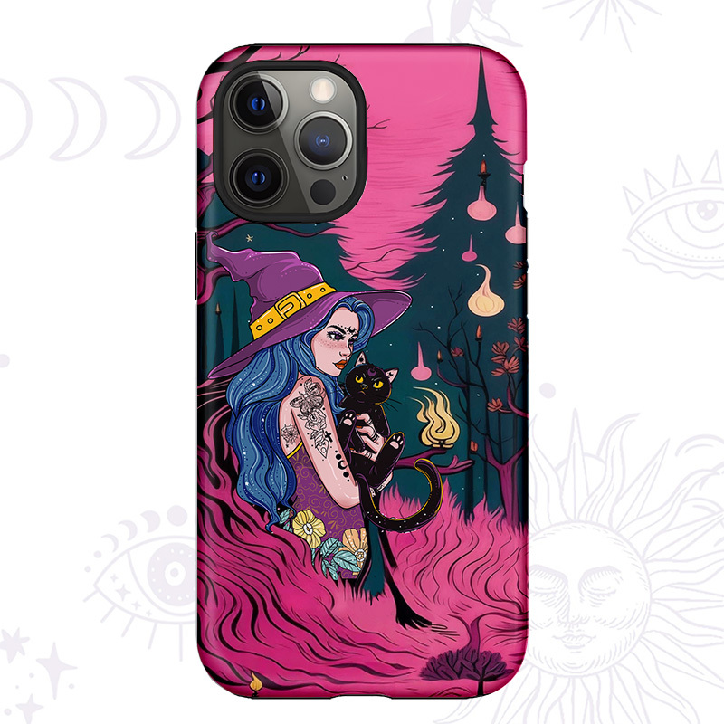 Purplehecate The Witch and Her Familia Phone Case