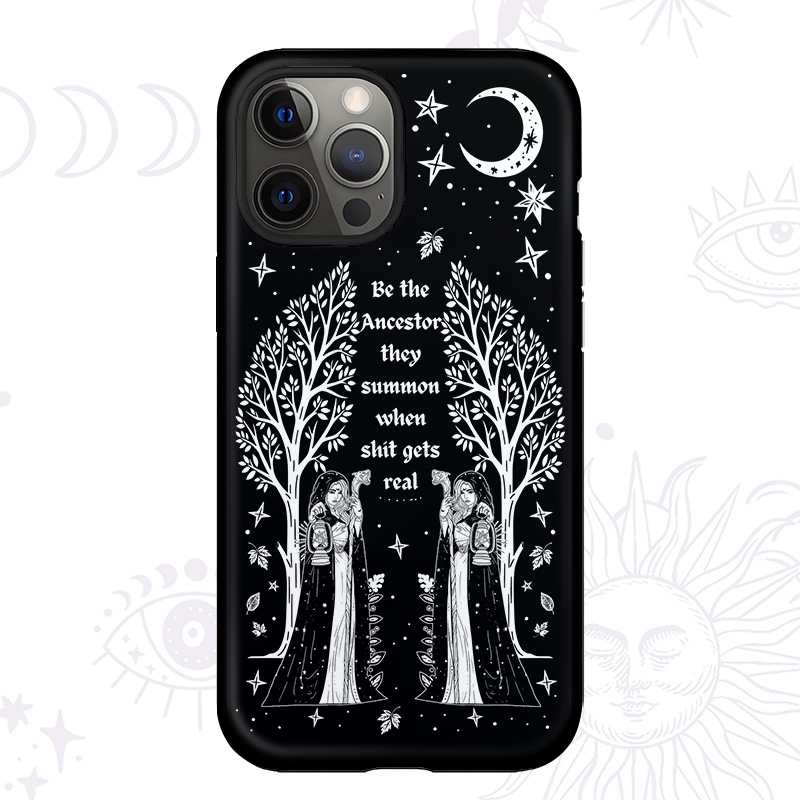 Purplehecate Be The Ancestor They Summon When Shit Gets Real Phone Case