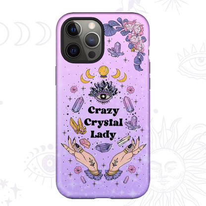 Purplehecate Crazy Crystal Lady Phone Case