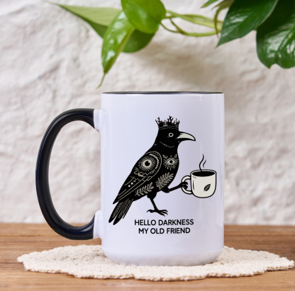 Purplehecate Hello Darkness My Old Friend Mug