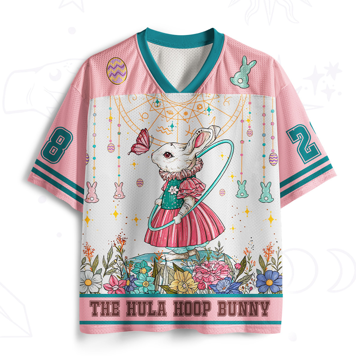 Purplehecate Purplehecate The Hula Hoop Bunny Mesh Jersey