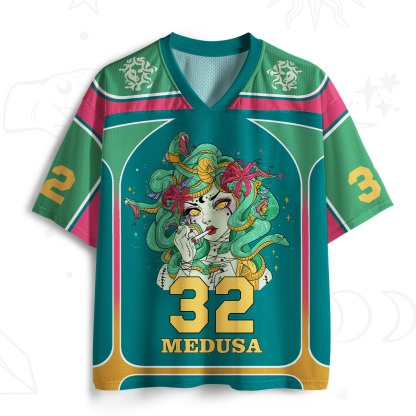 Purplehecate The Greek Goddess Medusa Mesh Jersey