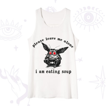 Purplehecate Mothman Eating Soup Tank