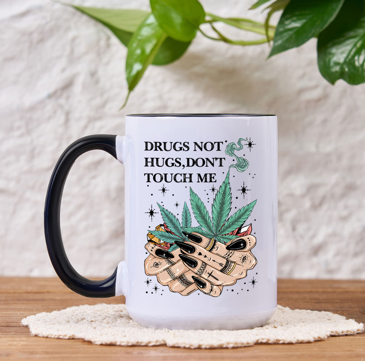Purplehecate Drugs Not Hugs Mug