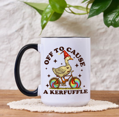Purplehecate Off to Cause a Kerfuffle Goose Mug