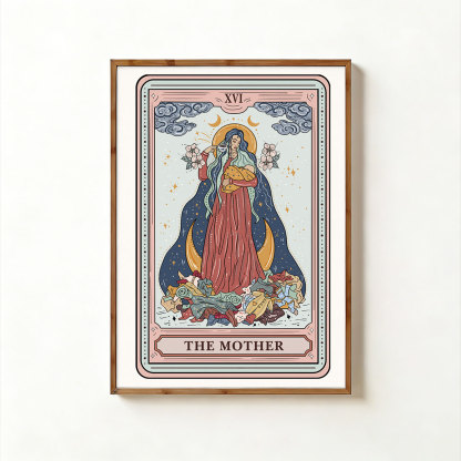 Purplehecate The Mother Tarot Unframed Poster