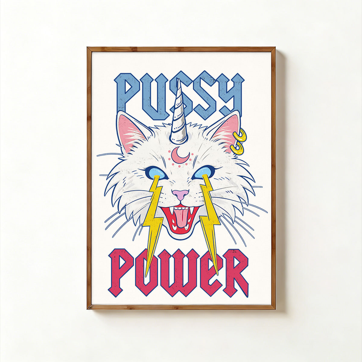 Purplehecate Pussy Power Unframed Poster