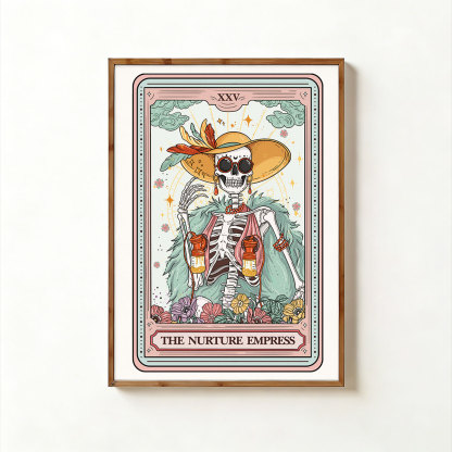 Purplehecate The Nurture Empress Tarot Unframed Poster