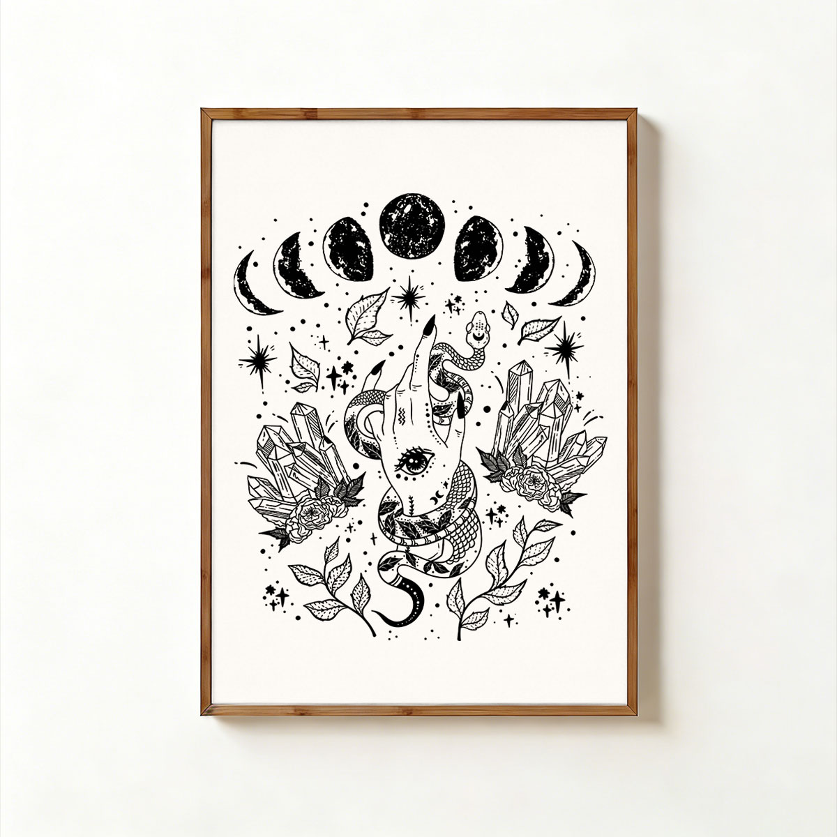 Purplehecate Reach For The Moon Unframed Poster