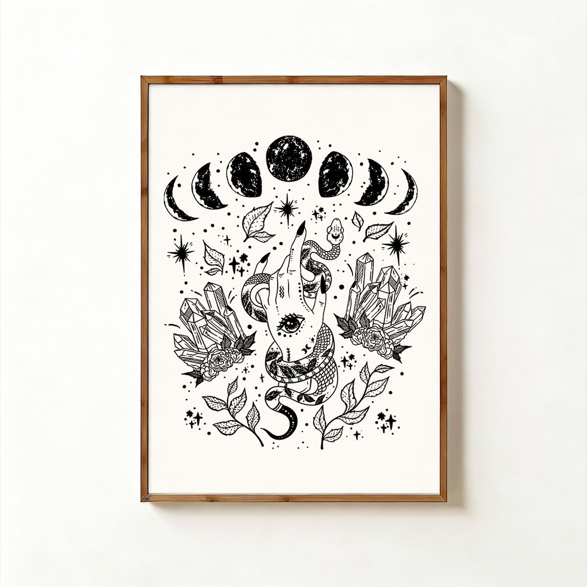 Purplehecate Reach For The Moon Unframed Poster