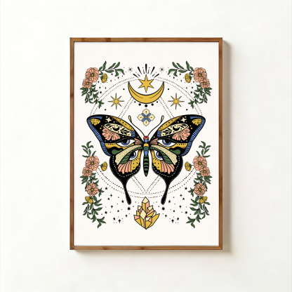 Purplehecate I Am Opening Unframed Poster