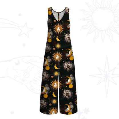 Purplehecate Stellar Symphony Wide Leg Jumpsuit