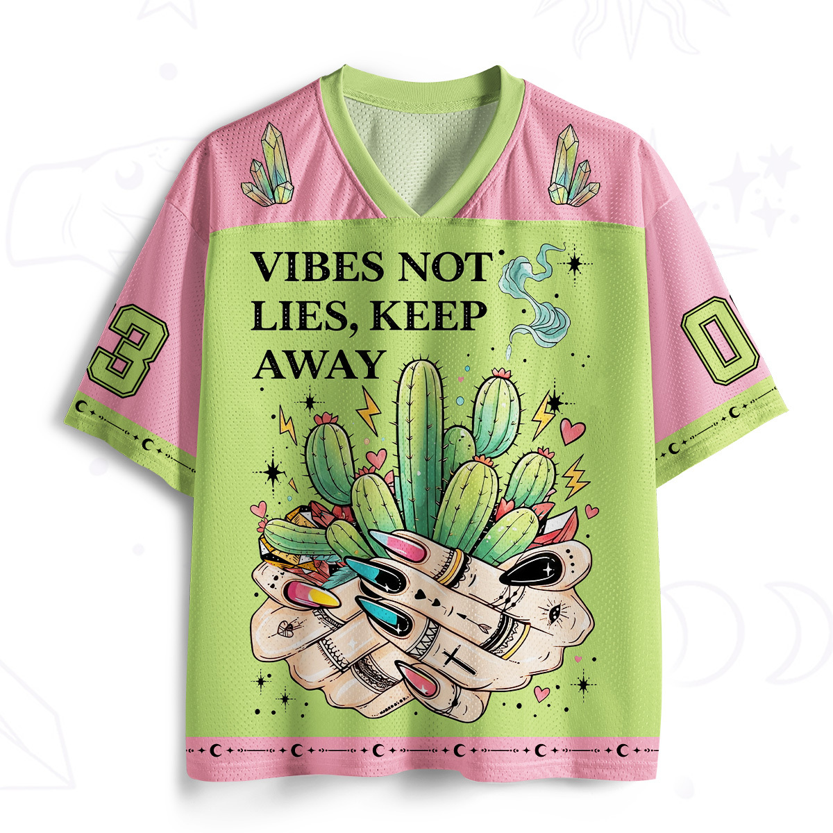 Purplehecate I Choose Violence Mesh Jersey