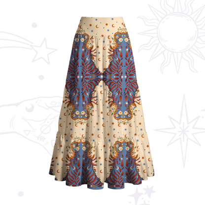 Purplehecate Celestial Ascension Convertible Maxi Skirt